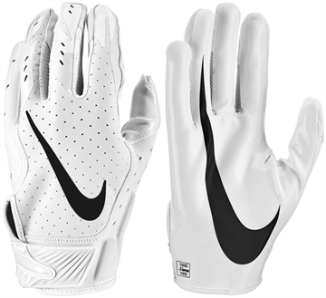 Nike Vapor Jet 5.0 Youth handsker - Hvid/Sort